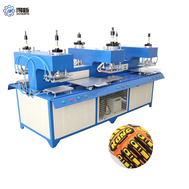 Silicone Brand Press Equipment on Clothes Machine Making Leather Bags