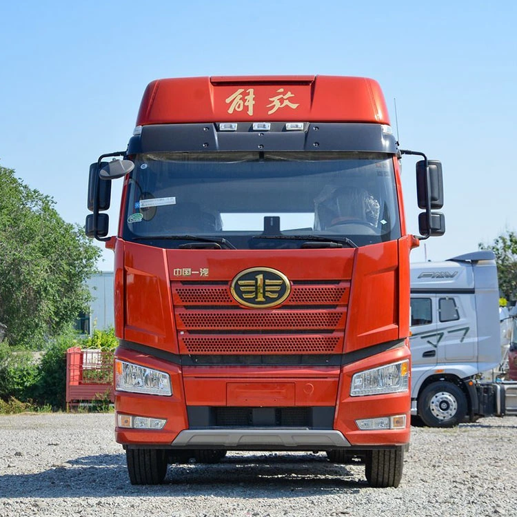 Gamme complète de modèles Nouveau moteur de marque FAW 6X4 Camion tracteur 420HP Euro 5 Prix ​​du camion à vendre.