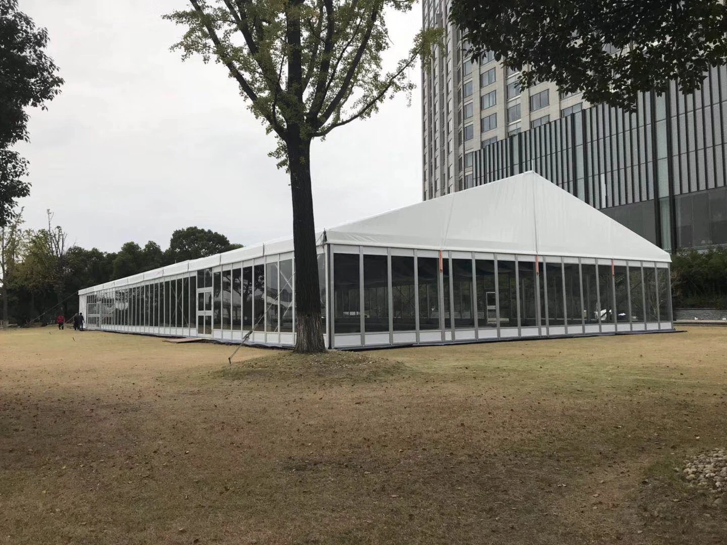 Good Quality Glass Wall Wedding Event Marquee Large Transparent Trade Show Tent for Sale