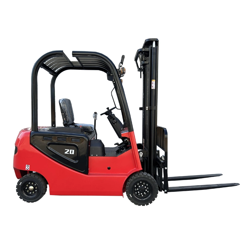 2.0 Ton Electric 4 Four-Wheel Battery High Efficiency Electric Forklift Truck