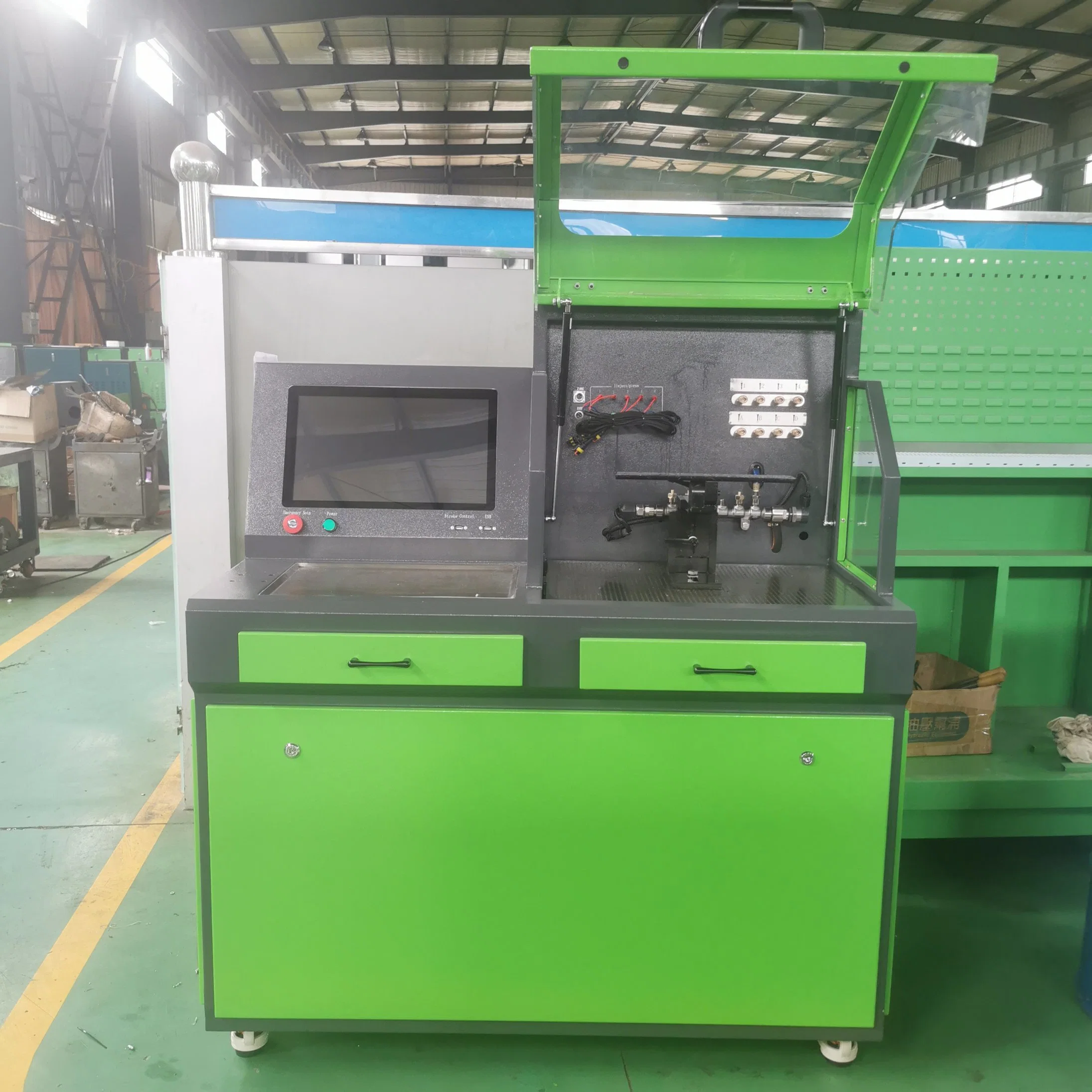 Automatic Common Rail Injector Test Stand EPS816f Can Test Fuel Injection Response Time