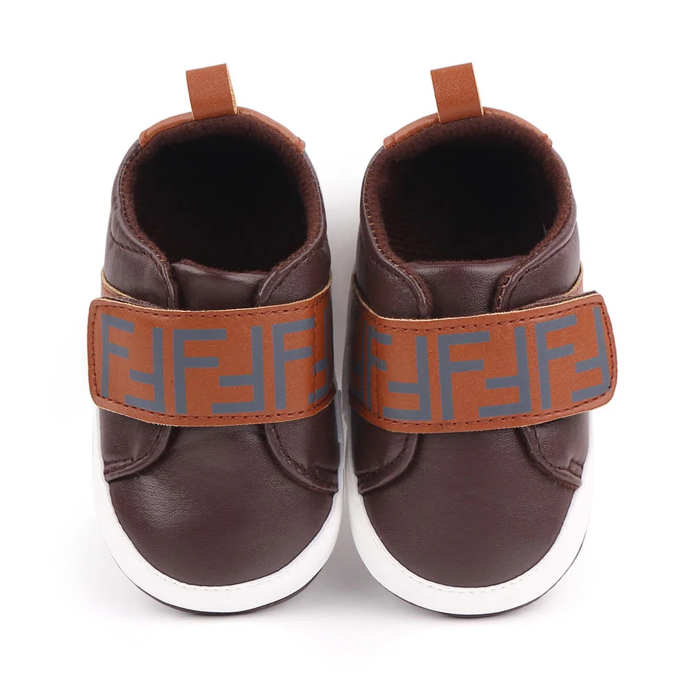 Baby Shoes Spring Autumn New Casual Letter Toddler Soft PU Leather Shoes