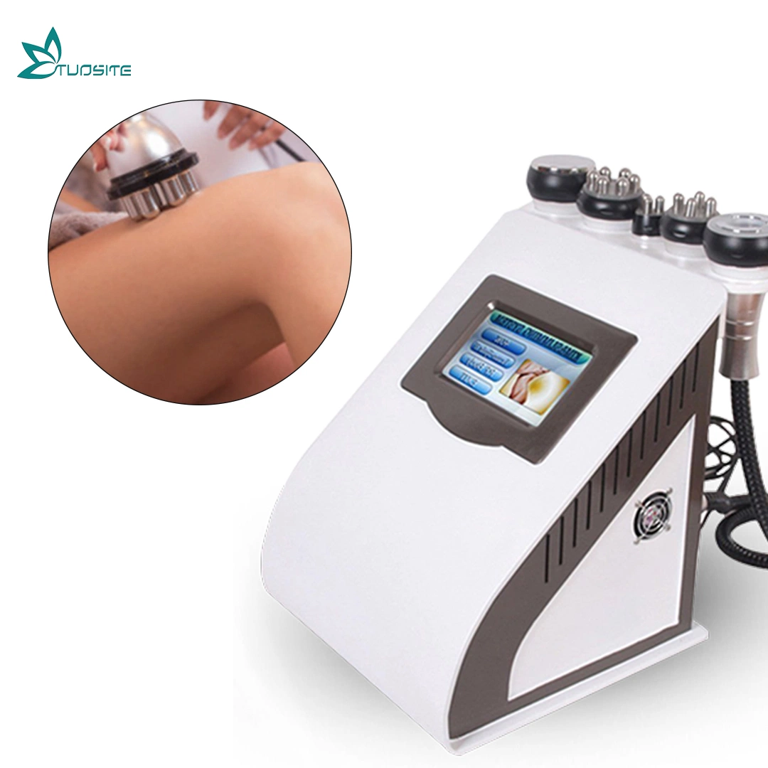 Portable Ultrasonic Vacuum Cavitation System 6 in 1 Body Slimming Equipment