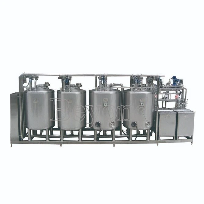 Hot sale flow rate and temperature auto control cip cleaning system milk