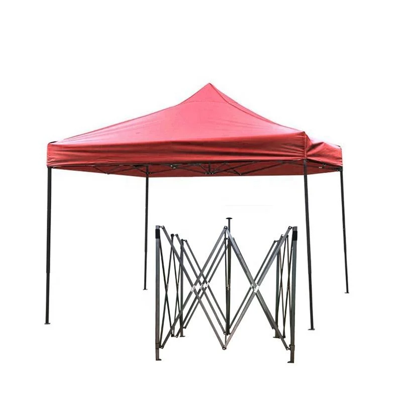 Manufacturer Directly Supply Folding Steel Metal Garden Grill Gazebo Tent