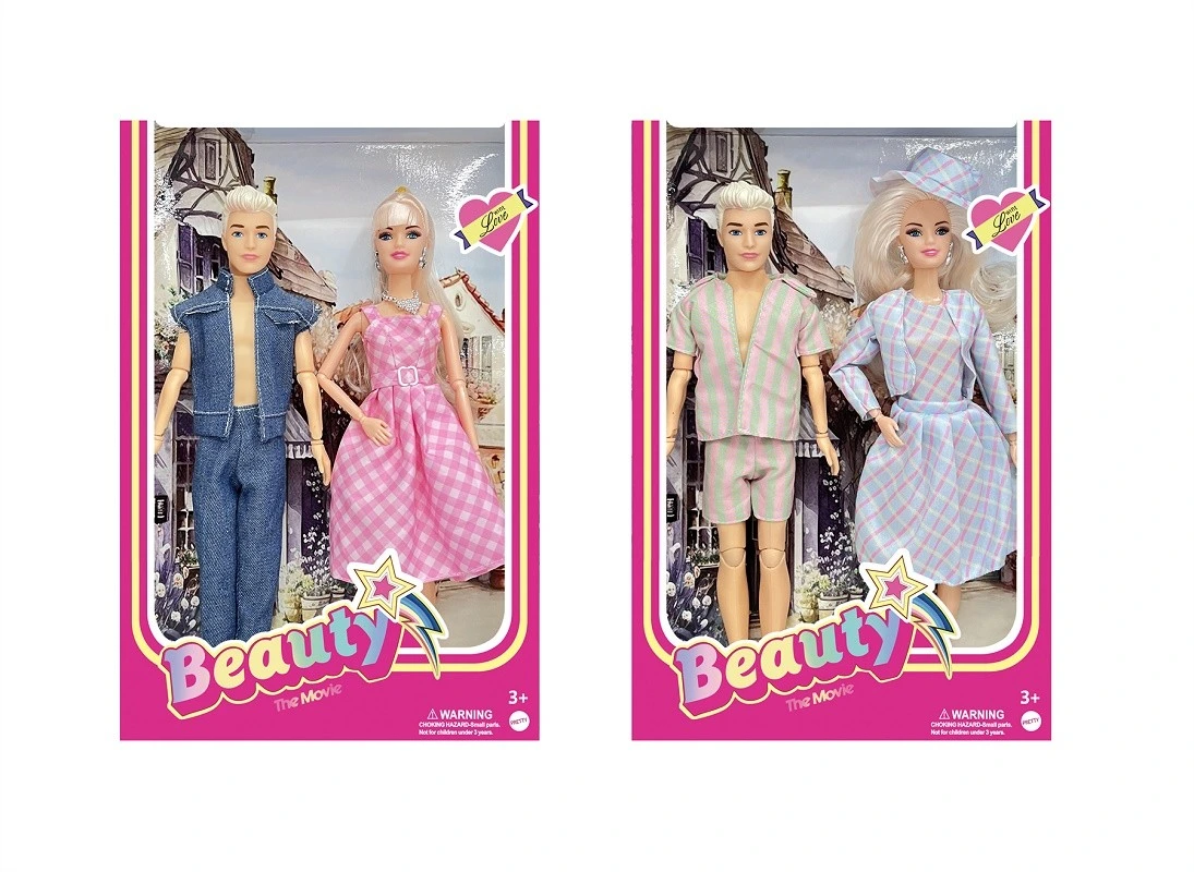 OEM Factory Customized Barbie Doll Plastic Toy Doll Beautiful Dolls Children Toy Plastic Fashion Doll Baby Girl Doll Manufacturer in China