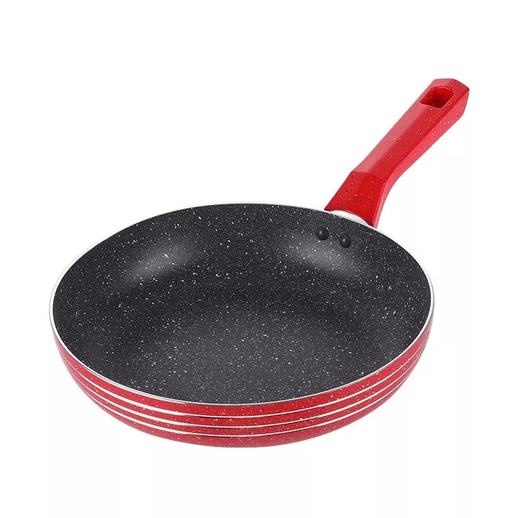 20/22/24/26/28/30cm Non-Stick aluminio utensilios de cocina gran sartén con fondo cuadrado