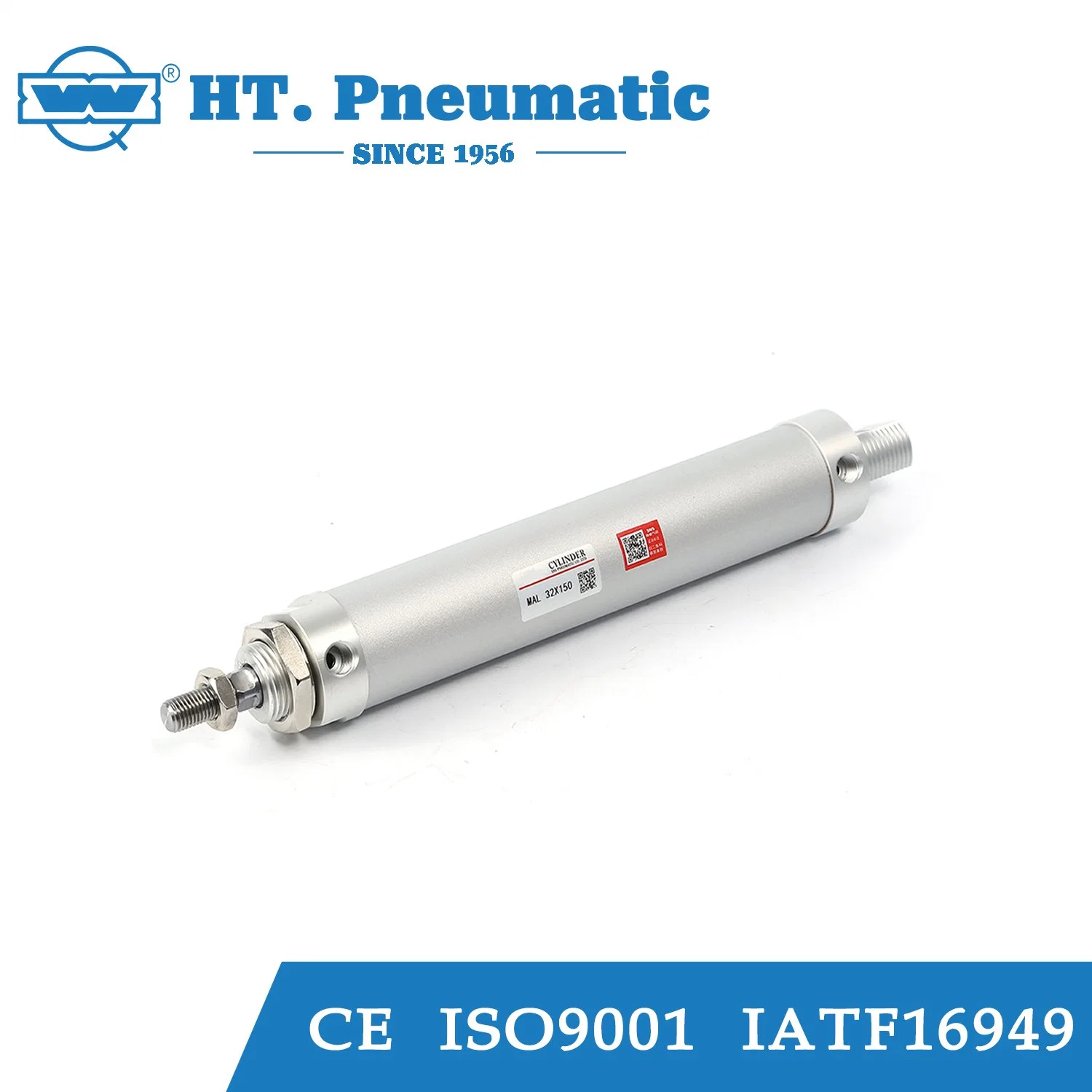 Mal Series with High Magnetic Retention Aluminium Alloy Mini Pneumatic Air Cylinder with PT/NPT Port Cylinder