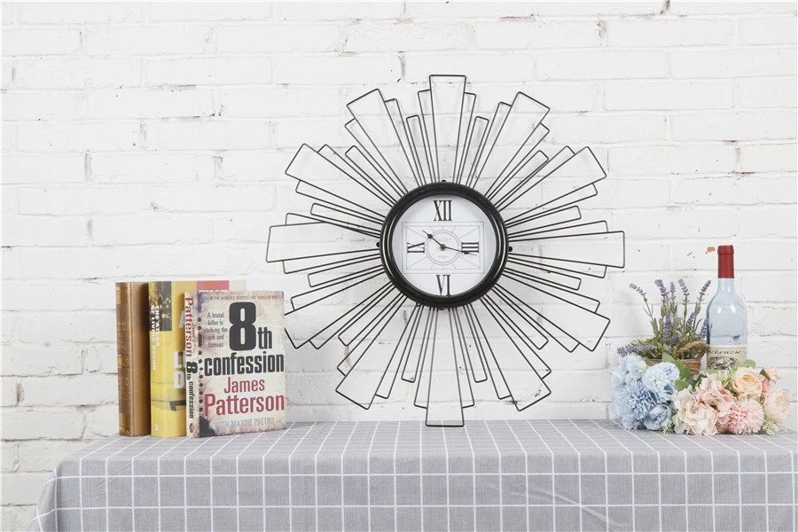 Modern New Design Irregular Metal Wall Clock