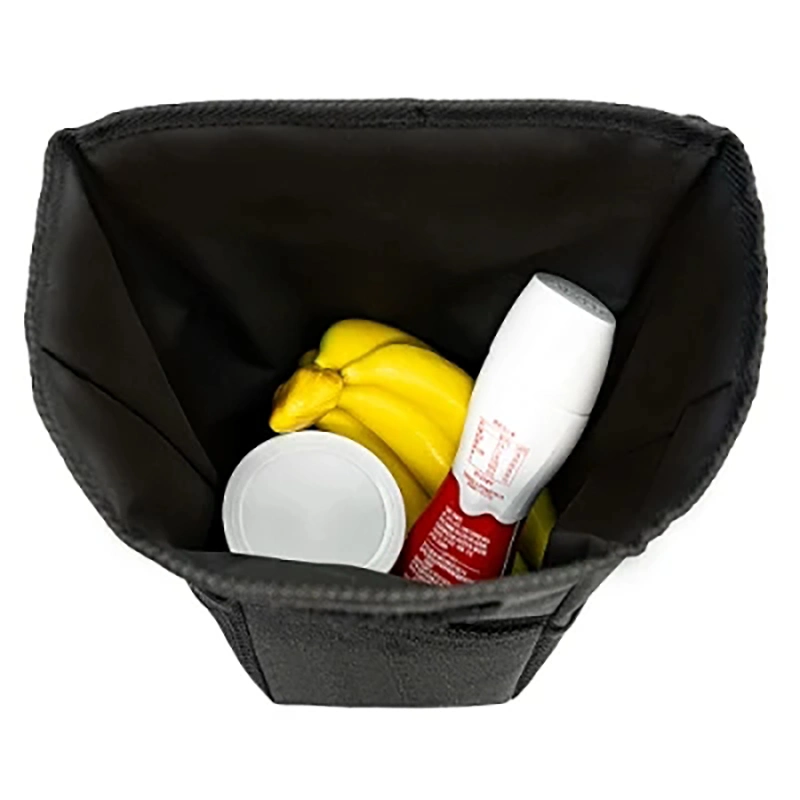 Custom Waterproof Portable Car Garbage Can Bag with Storage Pockets