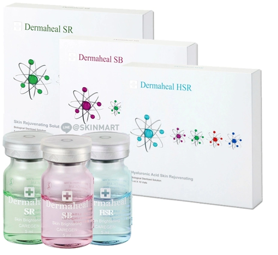 Dermaheal HSR/SB/Sr solución de ácido Hialurónico para el rejuvenecimiento de la piel