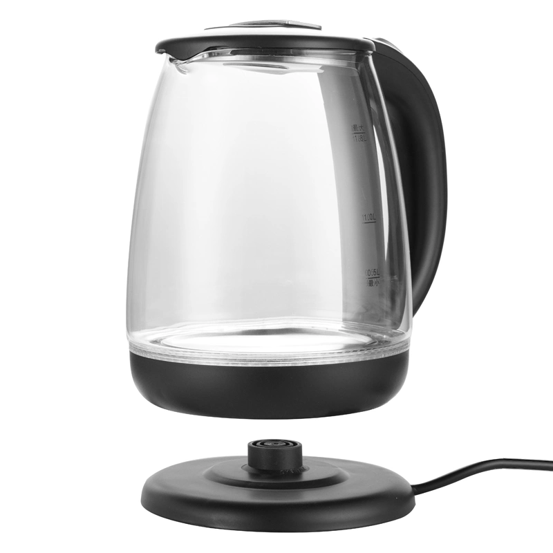 Hotel Commercial Household 1.8L Glass Kettles Wholesale/Supplier 220V Electric Glass Kettle with Scale