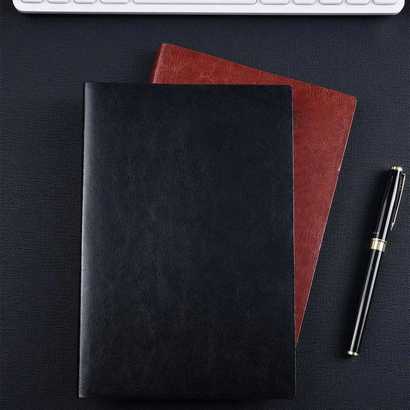 High quality/High cost performance  A5 Notepad Luxury PU Leather Notebook for Business