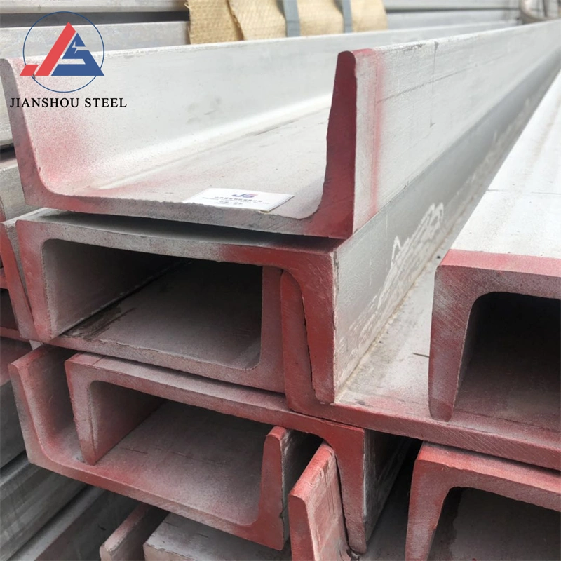 Tisco Steel Supplier No. 1 Surface Stainless Steel 201 Channel U Profiles