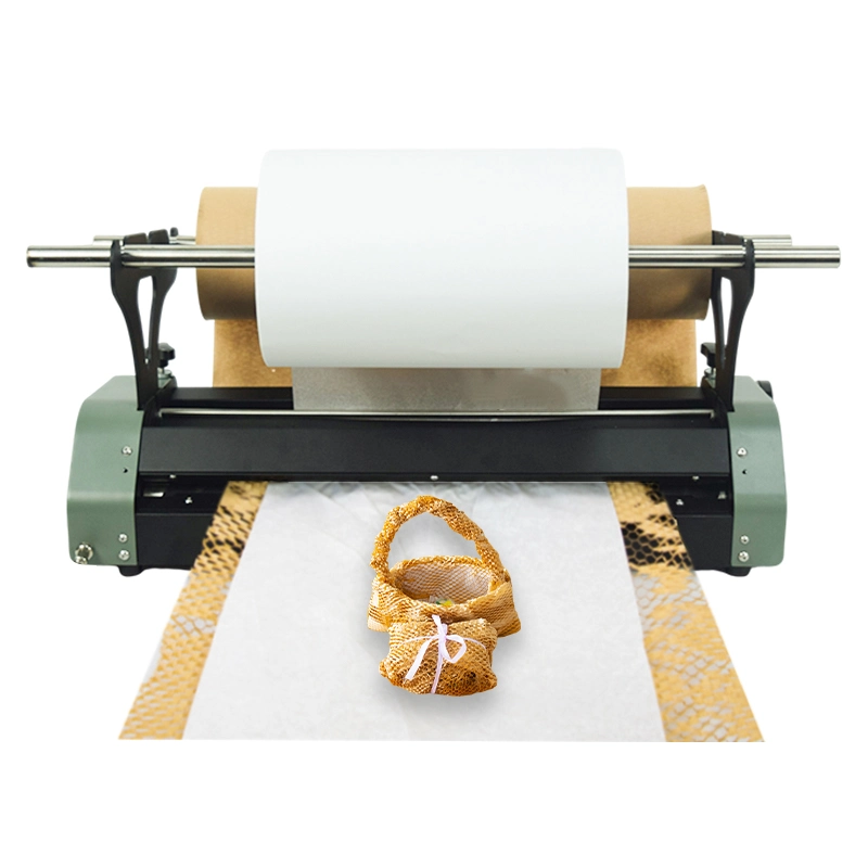 High Security Wrapping Roll Dispenser Paper Packaging Paper Wrap Honeycomb Machine