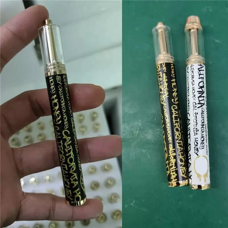 Disposable/Chargeable Vape Pen E Cigarettes 1.0ml Empty California Honey Vapes Pens Copper Tip 400mAh Rechargeable Battery Atomizers Thick Oil Cartridges