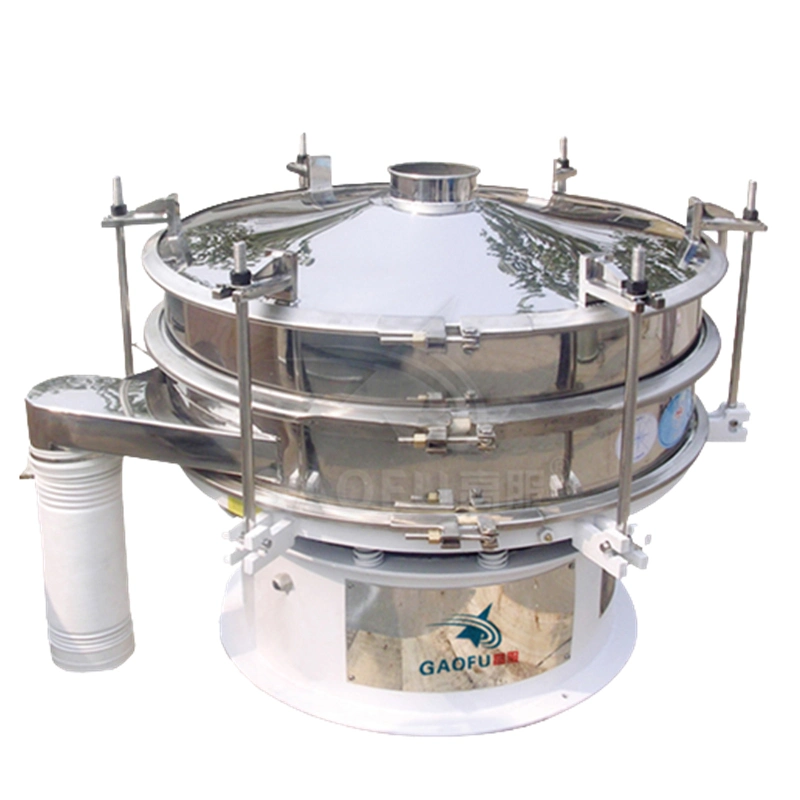 Original Factory Price Food Grade Starch Sifter Round Vibro Machine Rotary Vibratory Screen