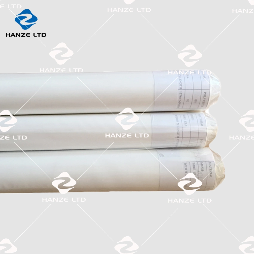 120t-40 300mesh 305mesh Monofilament Polyester Silk Screen Printing Mesh Fabrics