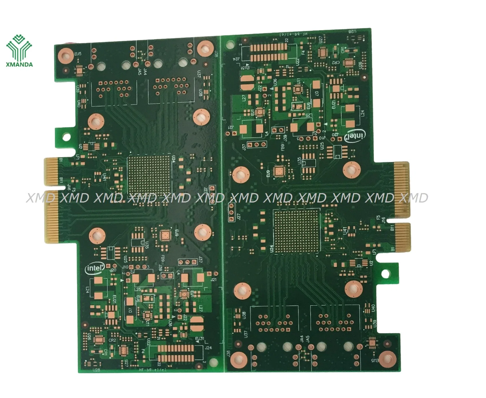 PCB de alta frecuencia con tarjeta de inserción de dedo de oro