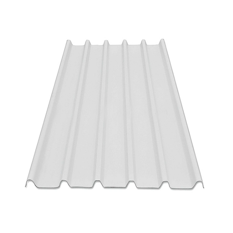 Colorful Hollow Plastic UPVC Roofing Tile PVC 20 Gauge Gi Galvanized Corrugated PPGI Color Coated Prepainted Steel Metal Roof Sheet Price for Warehouse