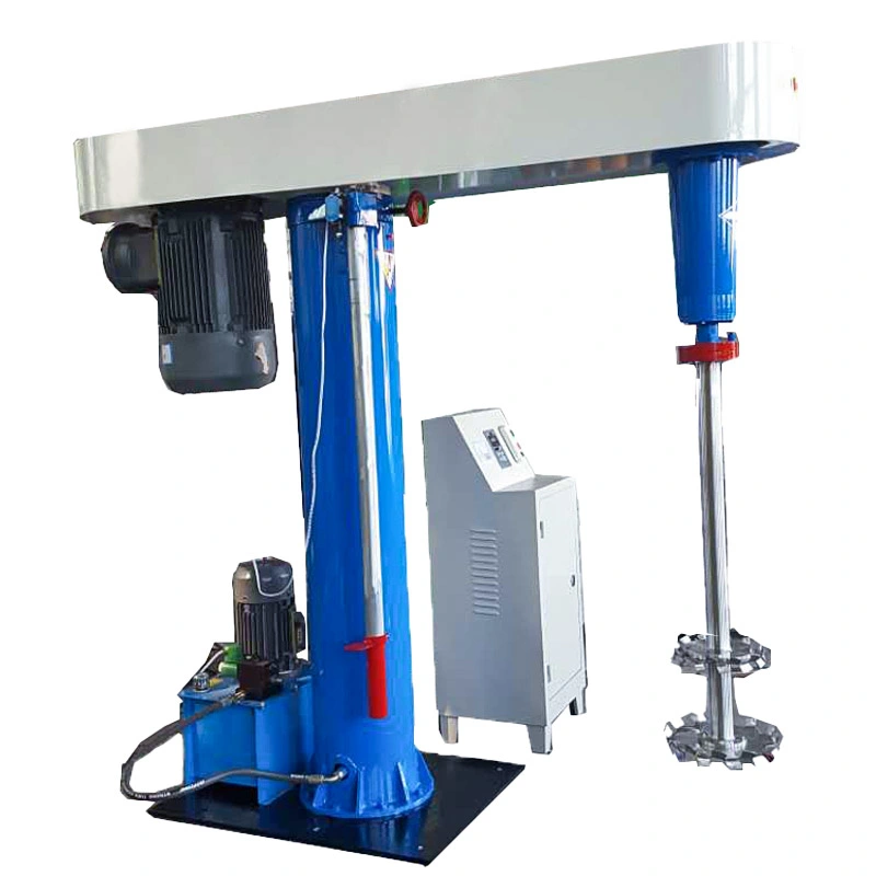 Hot Sell Hydraulic Lift Liquid Disperser Stirrer High Speed Mixer