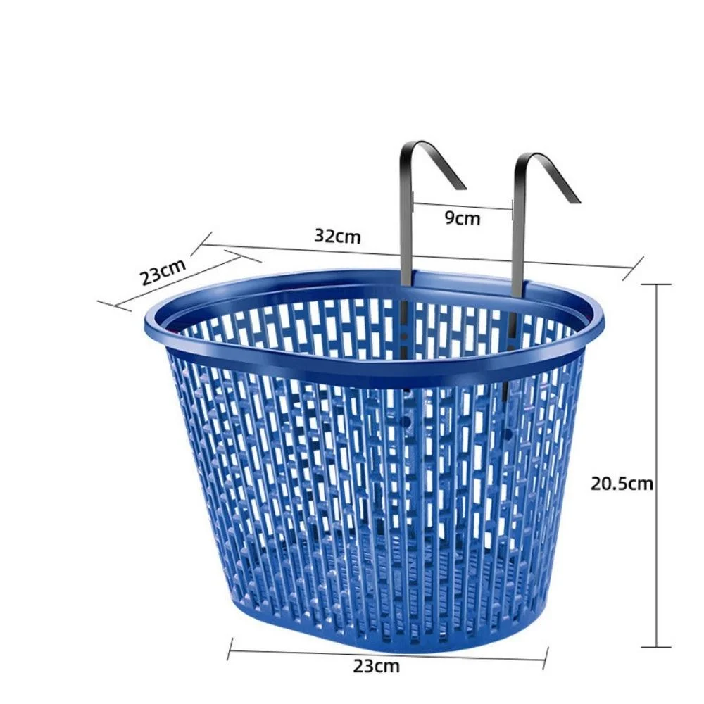 Removable Bike Basket with Hooks Front Small Wire Mesh Bicycle Basket Cycling Storage Carrier Bl20906