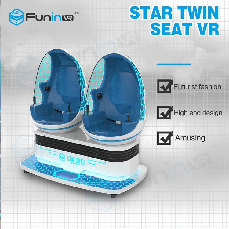 Funinvr Virtual Reality Equipment Two Chairs 9d Vr Game Cinema Simulator