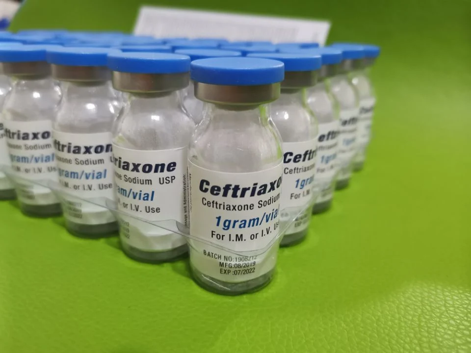 La ceftriaxona inyectable 250mg Polvo para Inyección I. M/I. V