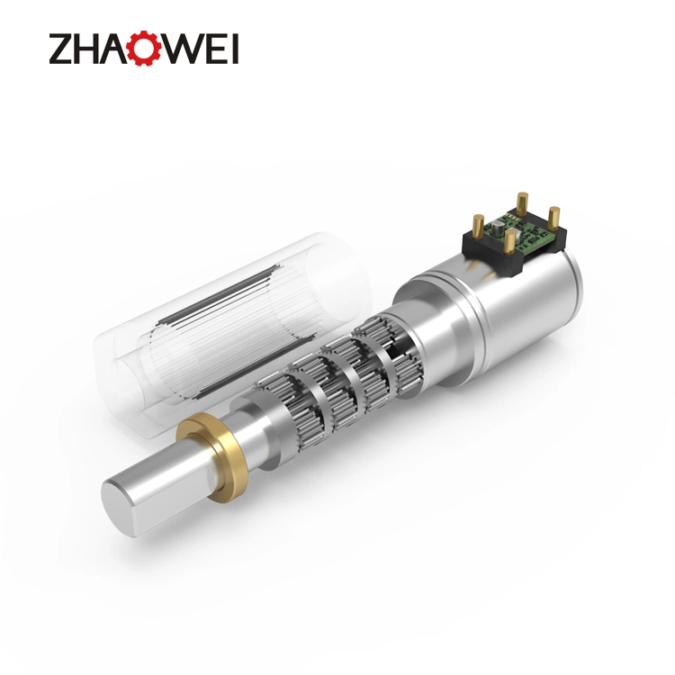 Zhaowei 4mm Motor Planetary Gear Metal Gear Motor 1200rpm Small Metal Stepper Planetary Gear Motor