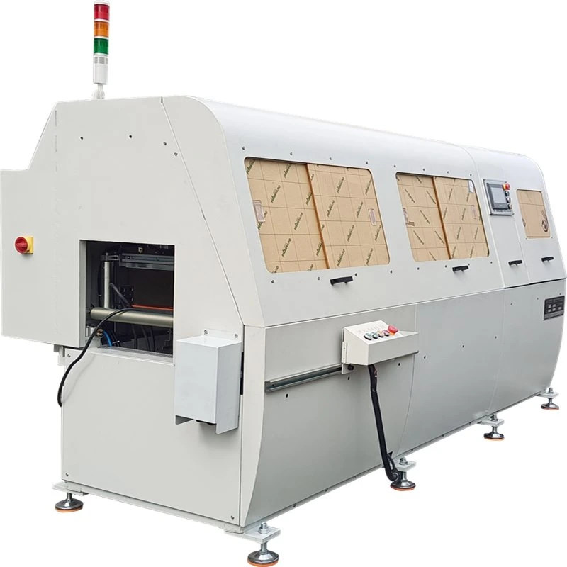 High Efficiency Spindle Precision 0.01mm Aluminium CNC Saw Cutting Machine