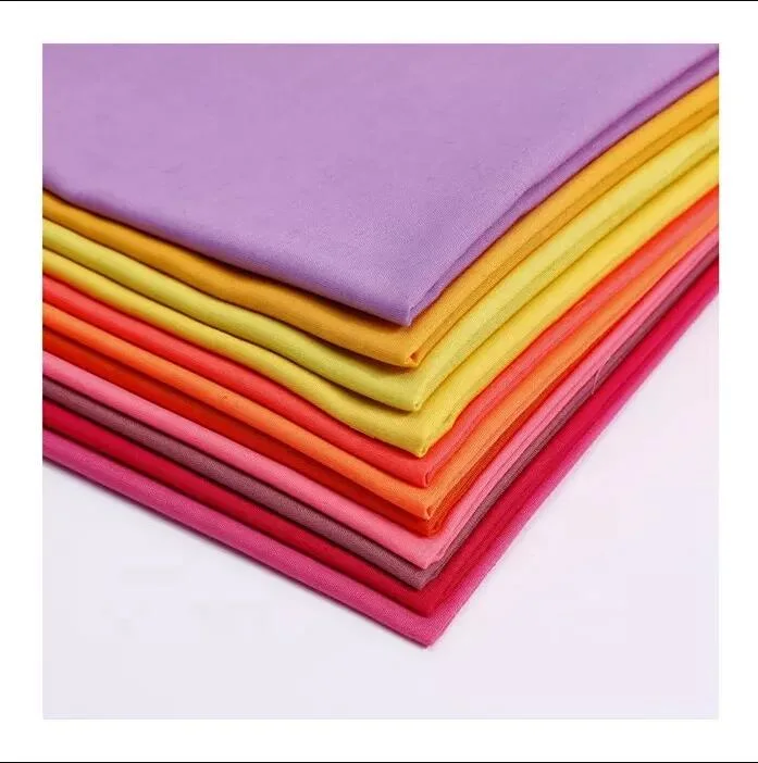 Tc Poplin Solid Dyed 80% Polyester 20% Cotton Fabric for Shirt Uniform Pocketing