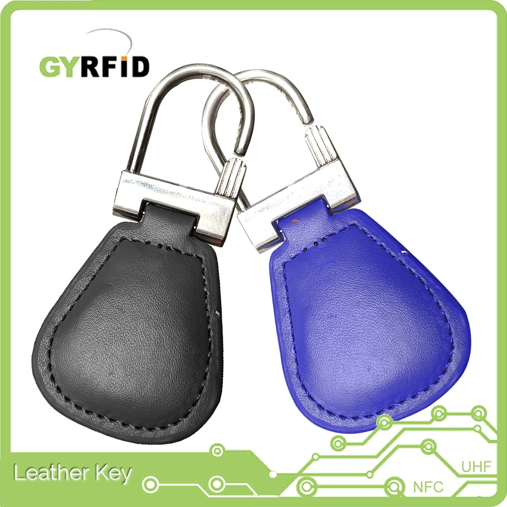 F08 NFC Keychain Luxuriant Leather for Employee Access (KEL15)