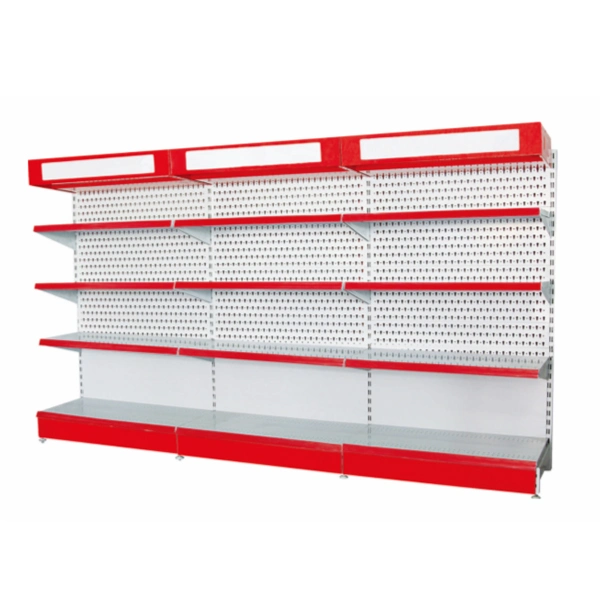 Online Shopping Metal Display Rack Supermarket Shelf