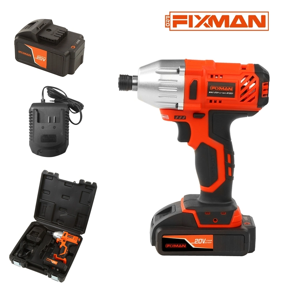 300n. M Cordless Impact Screwdriver Power Tool with Quick-Stop Function
