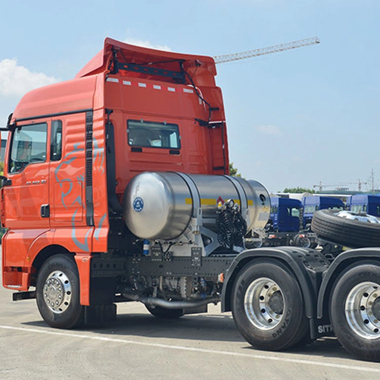 Sitrak G7 GNL CNG 480HP Sitrak de roda 10 em segunda mão TRATOR 6X4 - Caminhão de cabeça do trator usado