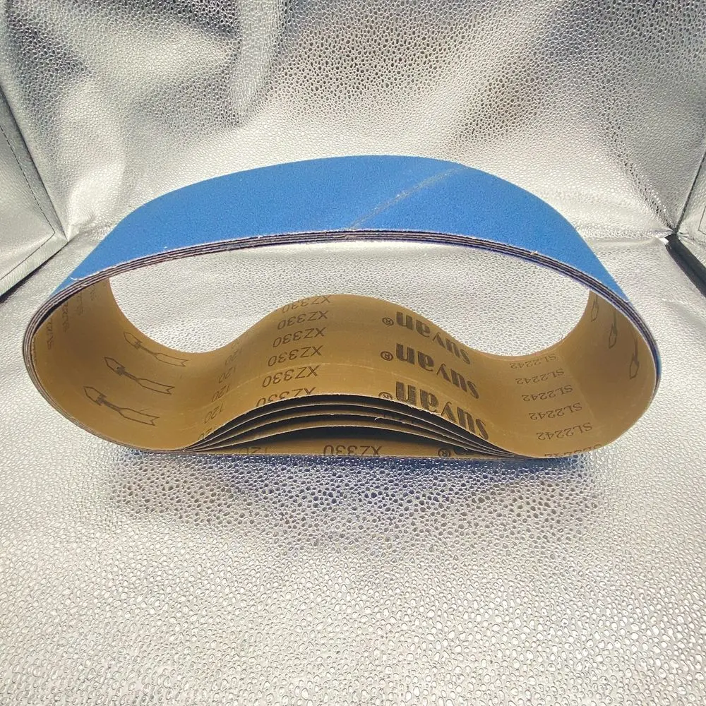 High-Quality Hard Cloth Zirconia Sanding Belt Strong Wear-Resistant Metal Steel Grinding