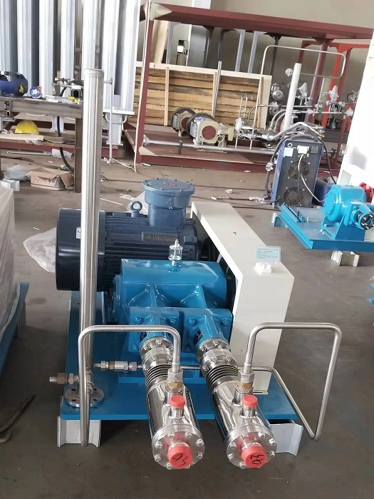 High Pressure Piston LNG Pumps for L-CNG Filling Stations Liquid Oxygen Nitrogen Argon Pump