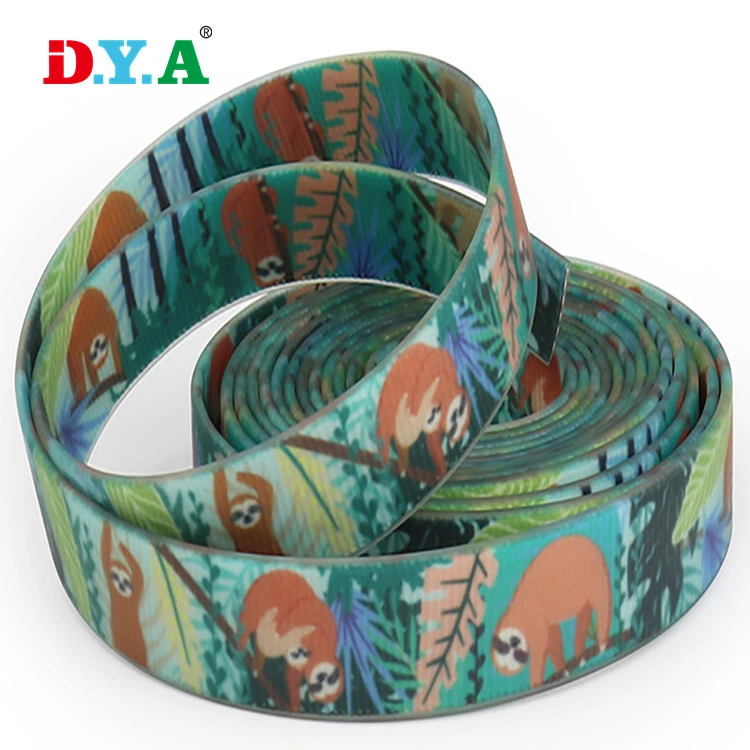 Factory Price Custom Waterproof Printed TPU PVC Coated Webbing Strap for Pet Collar & Dog Leash