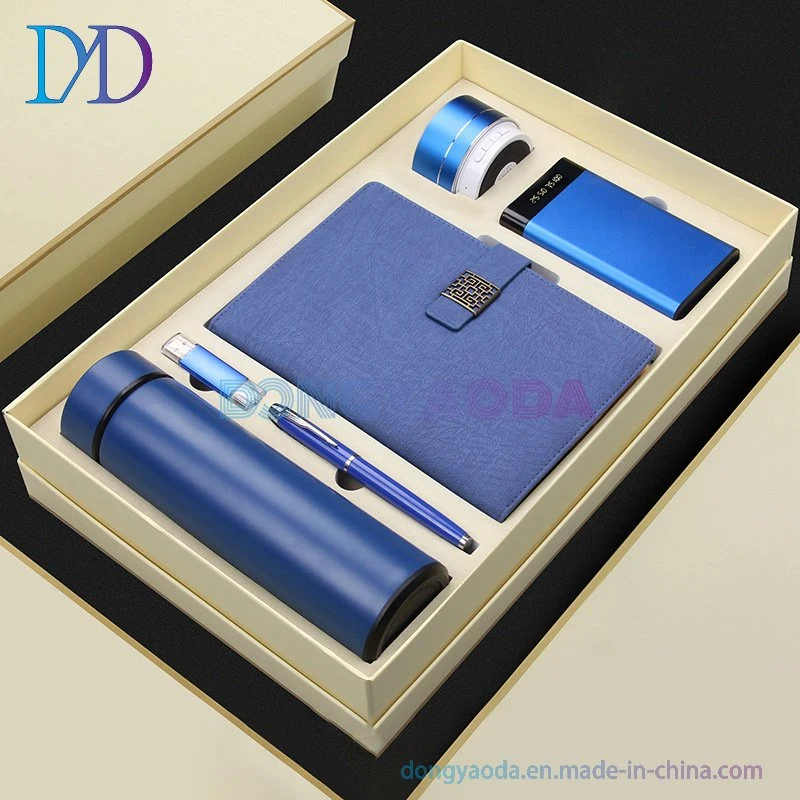 Insulation Cup, Power Bank, Notebook, Bluetooth Speaker, Signature Pen, U Disk/Gift Customization, Corporate Business Gift Set
