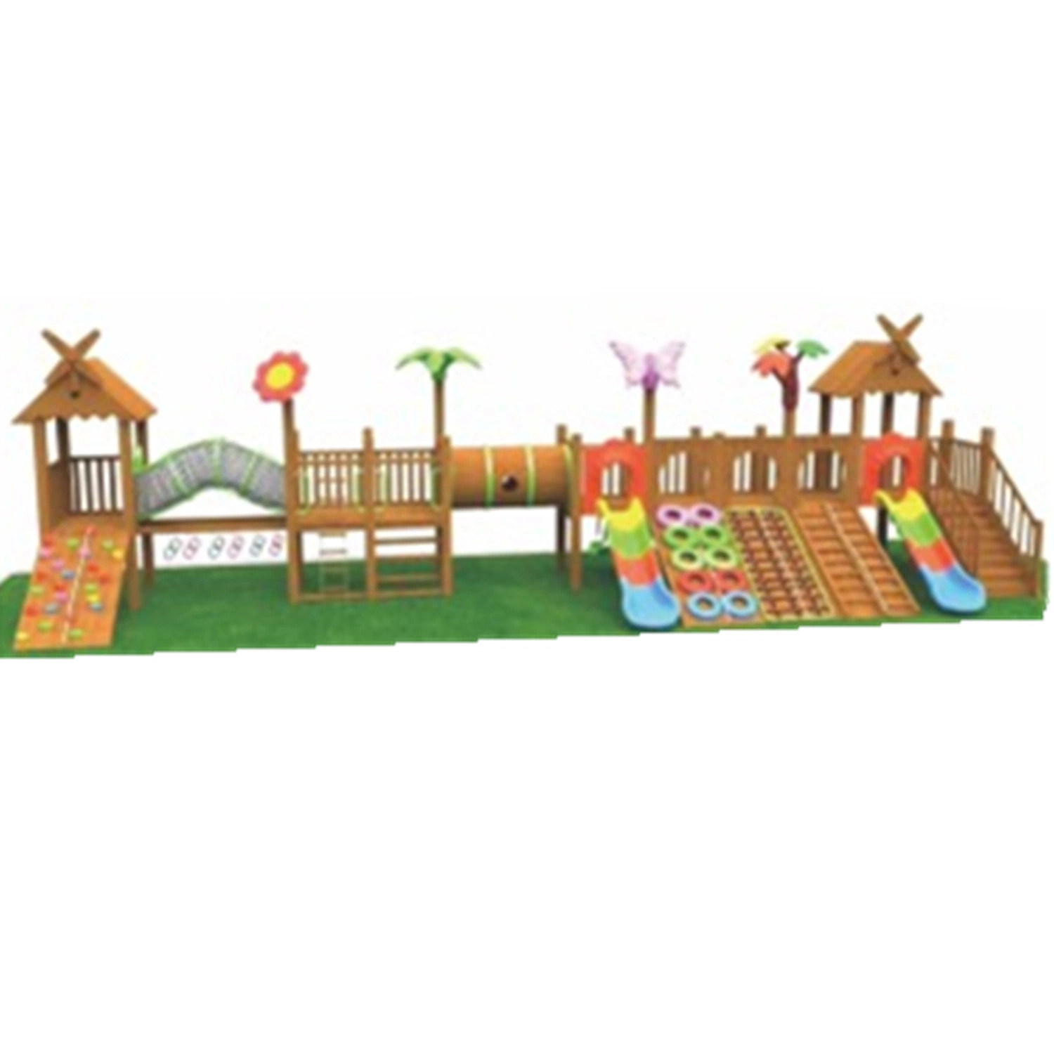 Customized Large Outdoor Kids Indoor Playground Crawling Equipment