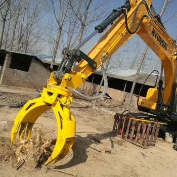 5ton-8ton Excavator Hydraulic Wood Rotating Grapple for High quality/High cost performance 