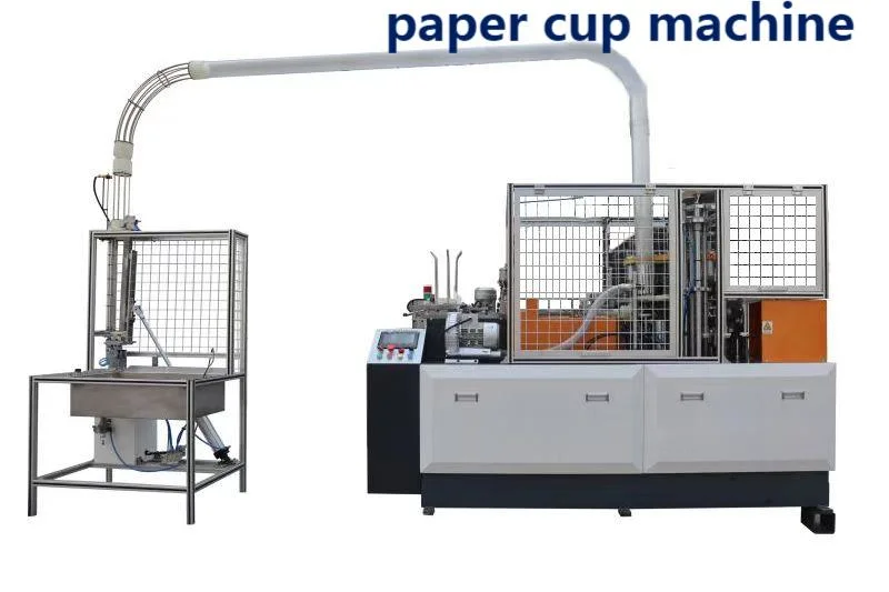 Vaso de papel Papel de la máquina La máquina formadora de vasos de papel desechables de cristal Precio