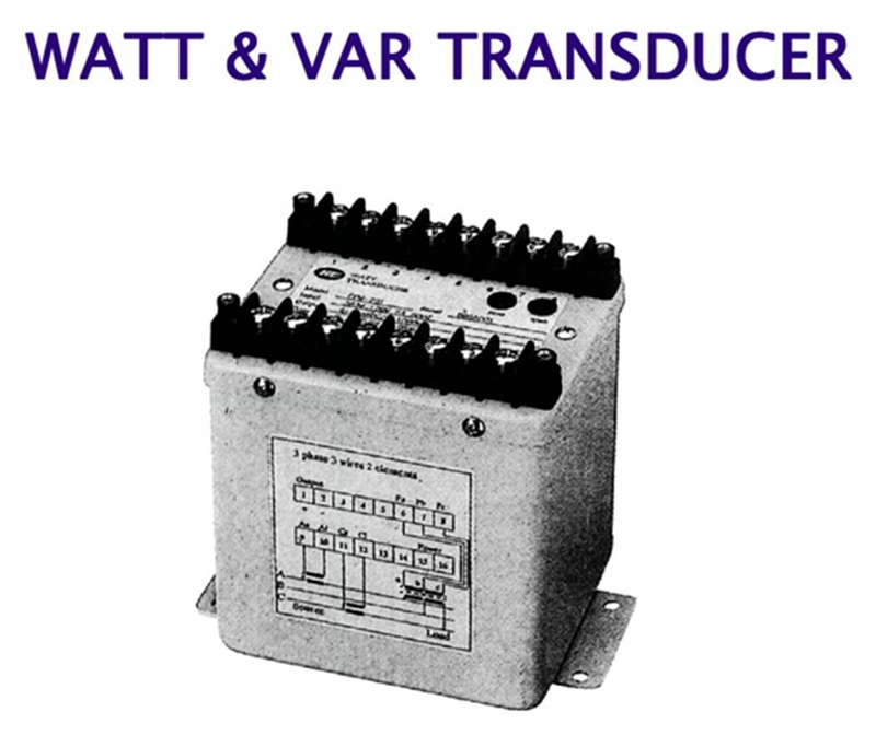 Fp-Watt & Var Transducer for Power Plant
