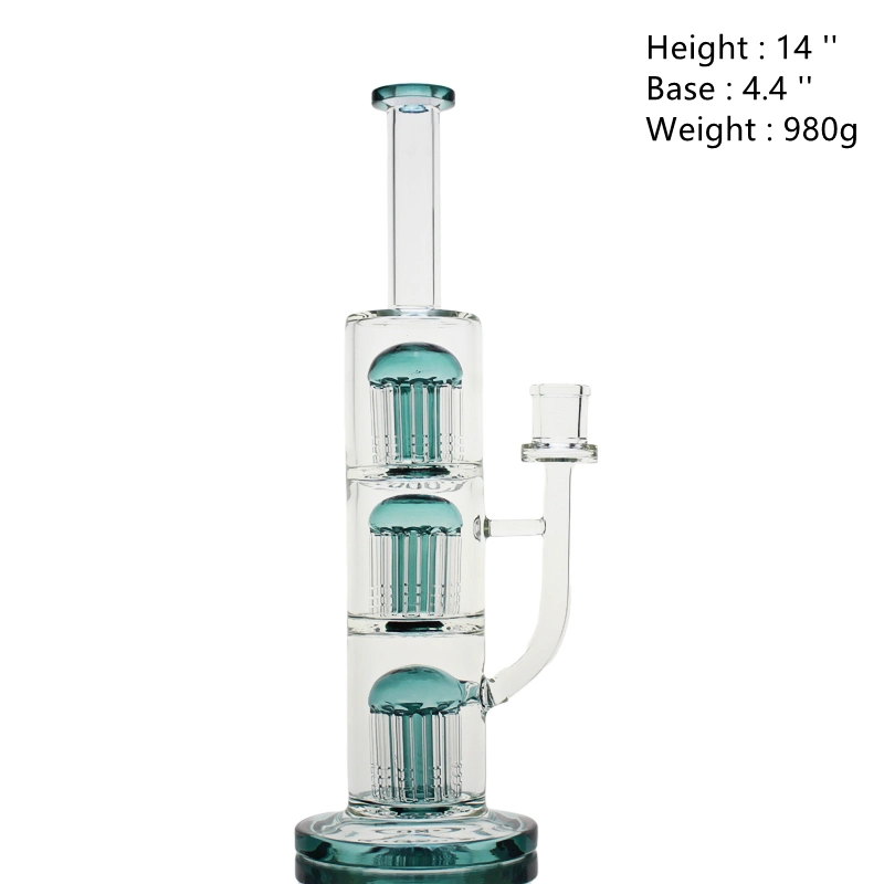 Daily Use Factory Price Mini Straight Tube Shisha Hookah Tobacco Pipe Glass Water Pipe