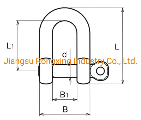 D-gemela hexagonal con Pin y la junta tórica