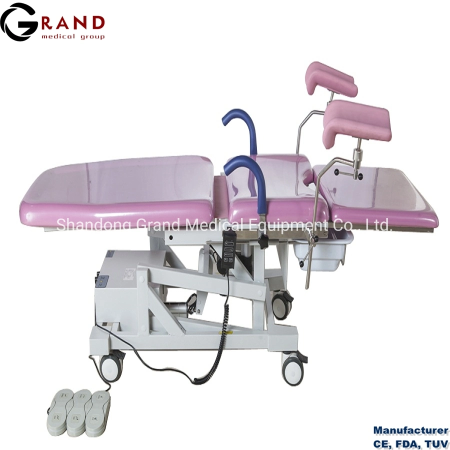 Medical Equipment Manufacture Electric Birthing Bed Gynecologist Surgical Obstrics and Urinary Operating Table