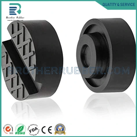 Slotted Frame Rubber Jack Pad for Car Floor Jack