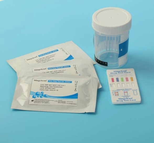 Strip/Cassette/Uncut Sheet/Device/Cup Without Logo Printing OEM Cartons Rapid Drug Test