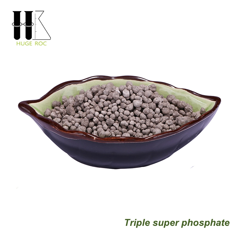 46% de pureza Fertilizante fosfatado granular Fosfato de triple supercalcio Triple Super Phosphate Tsp