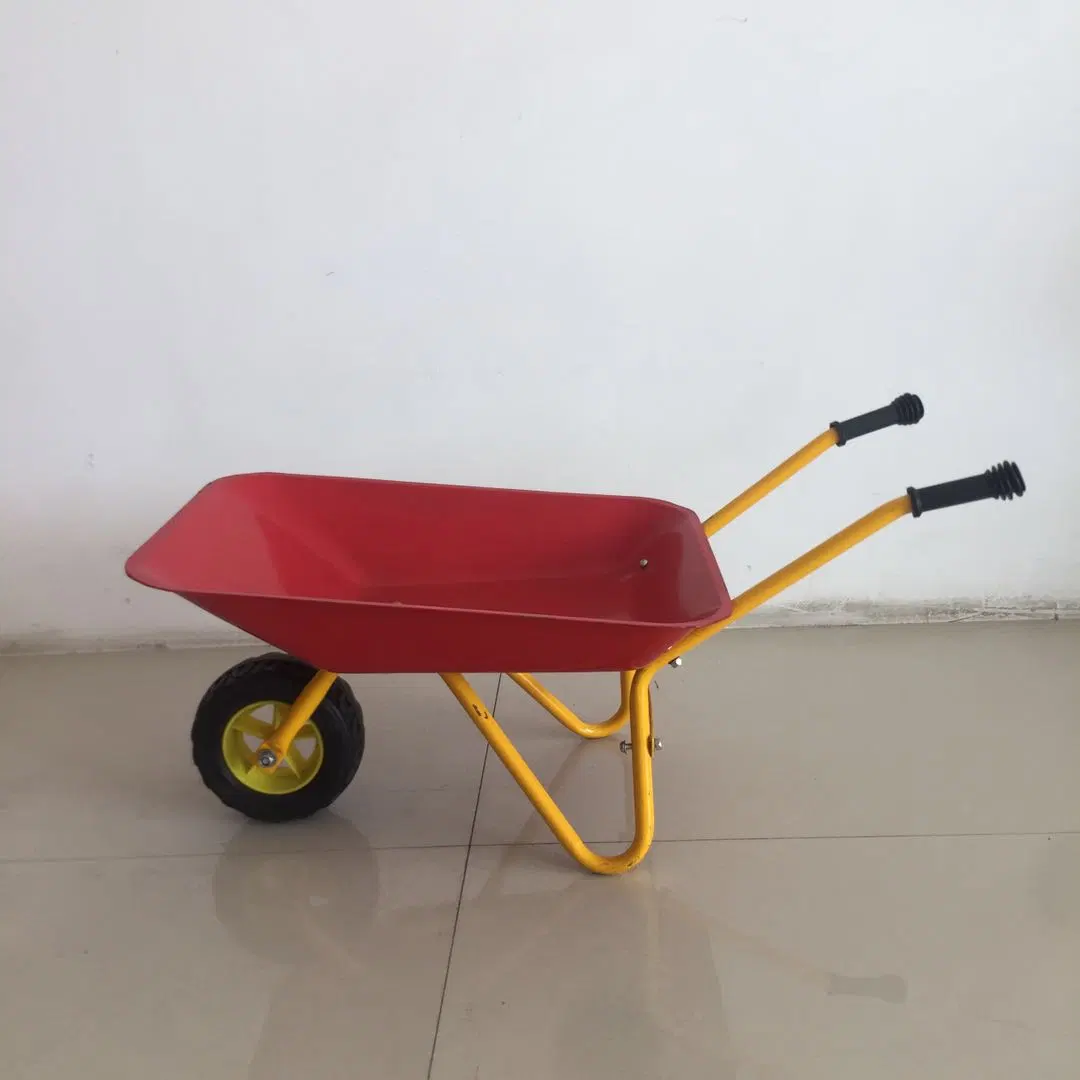 Mini Small Steel Metal Plastic Garden Yard Child Kids Toy Wheelbarrow